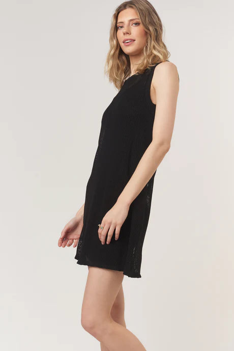 Project Social T Tera Mesh 2 in 1 Tank Shift Dress