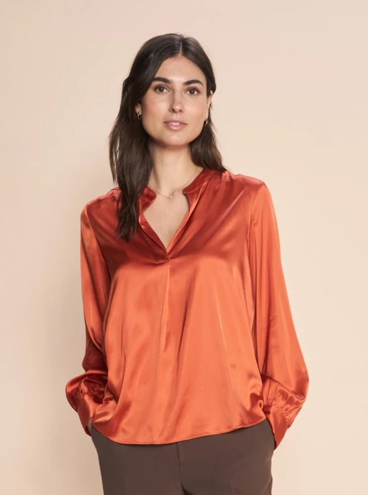 Mos Mosh Enfa Satin Blouse