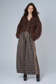 Astrid Plaid Drawstring WL Pants