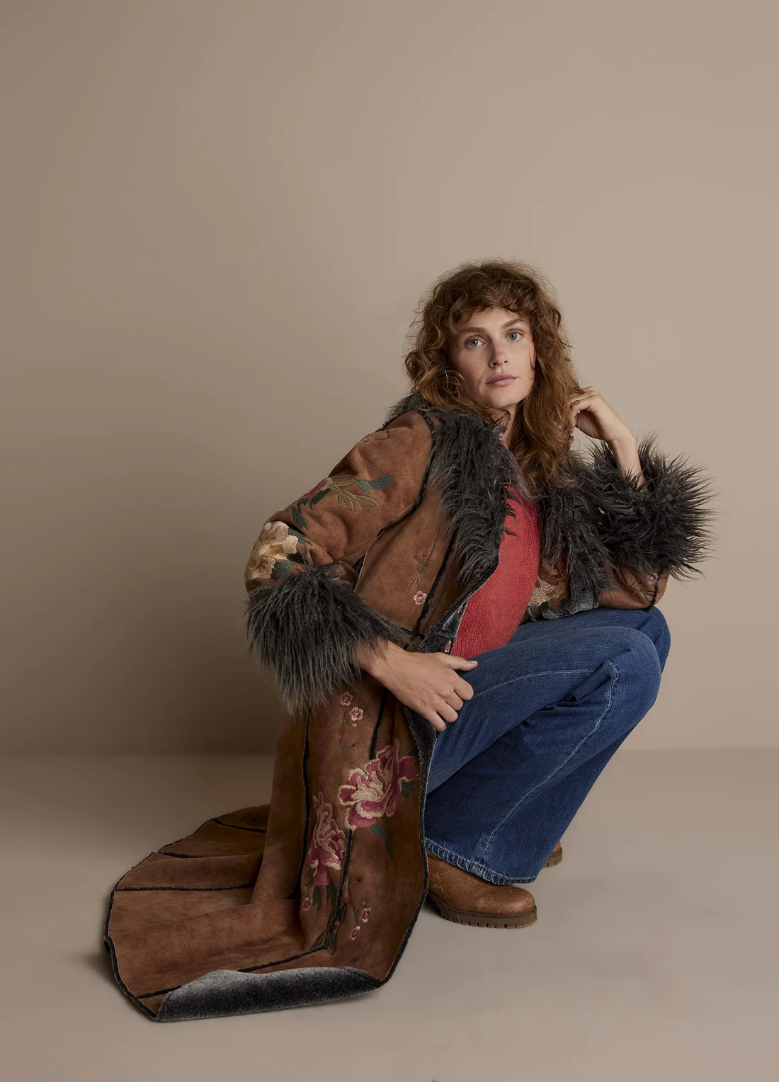 Summum Westwood Embroidered Coat