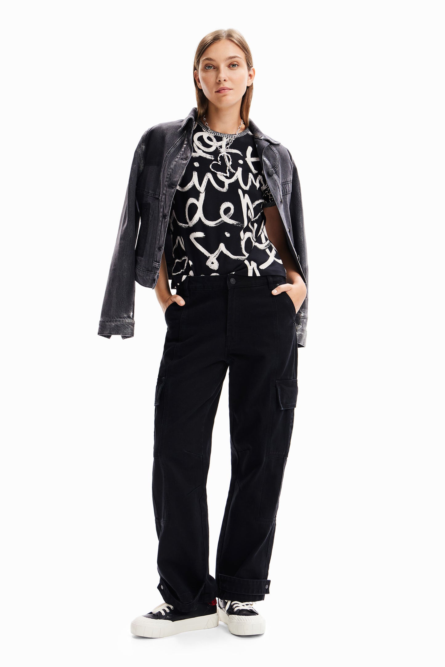 Desigual Love Letters Tee