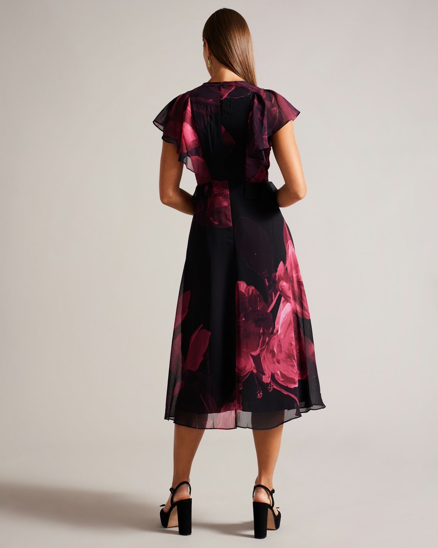 Ted Baker Bjorkaa Midi Dress