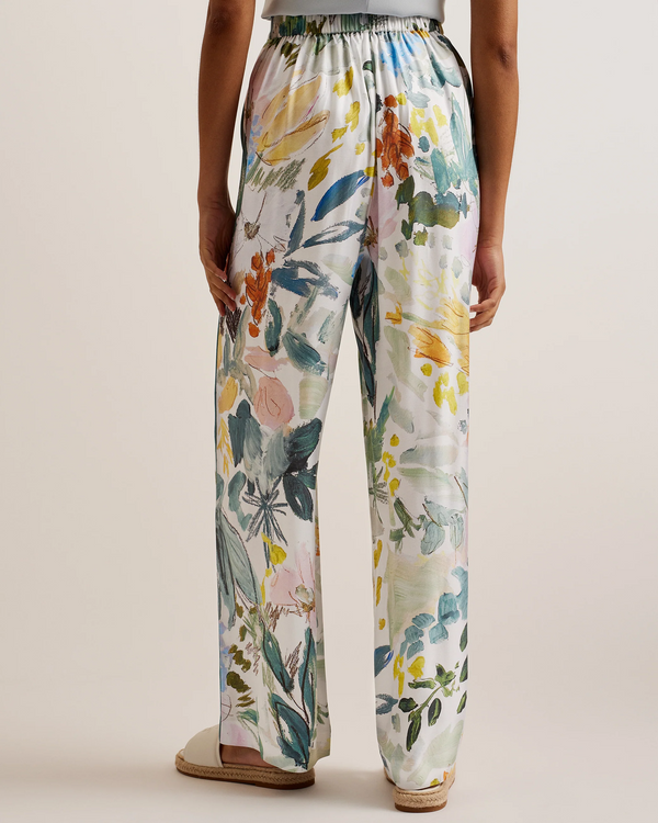 Ted Baker Sarca Printed Wide Leg Trouser