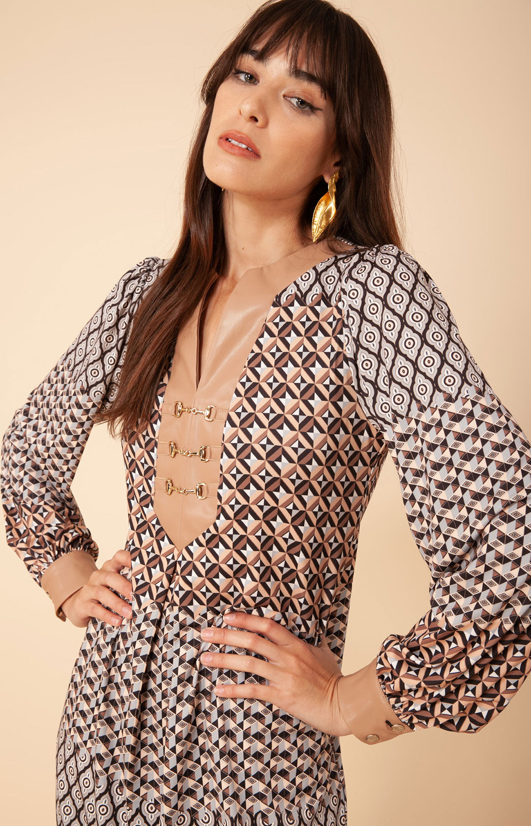 Hale Bob Melanie Edge Dress