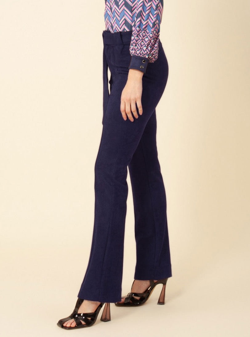 Hale Bob Bootcut Ultra Suede Stretch Pant - Click to view colours