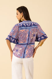 Hale Bob Novah Silk Blouse