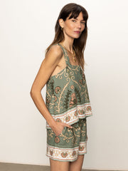 Sanctuary Button Back Cami