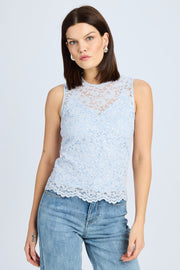 Generation Love Henrietta Sequin Lace Top