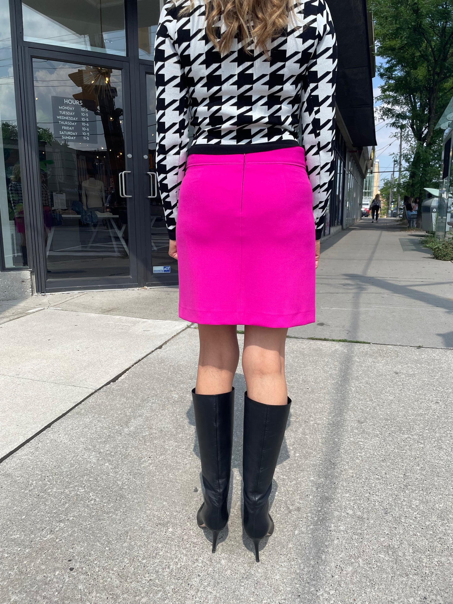Seductive Paris Skirt in Pink Carnation