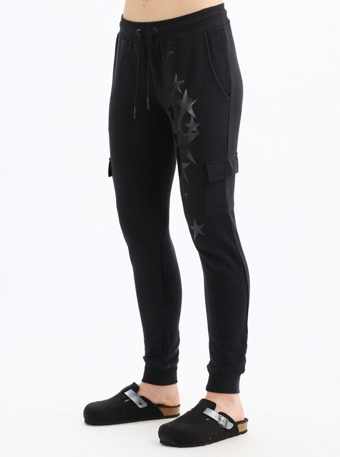 CHRLDR Multiple Stars Cargo Sweatpants