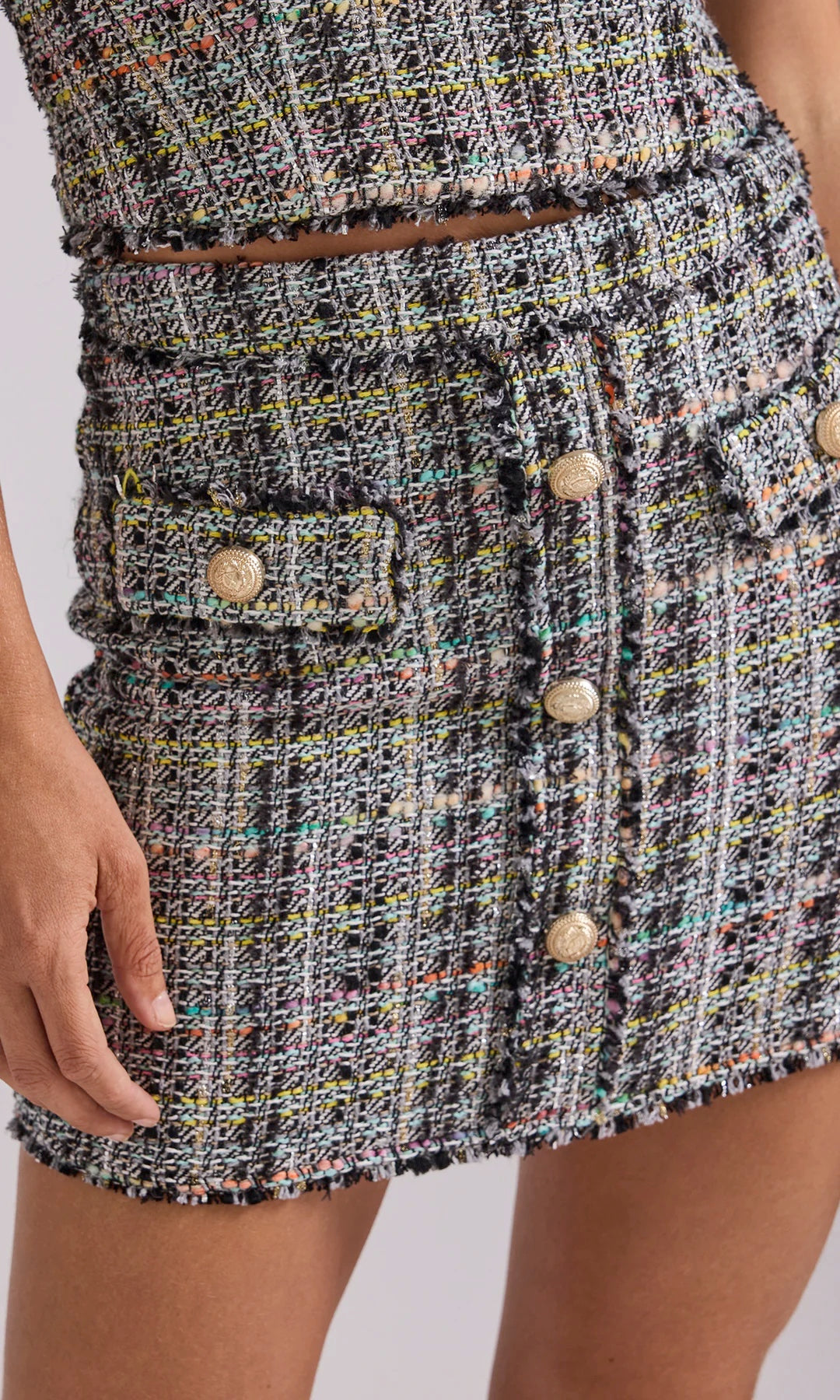 Generation Love Sandra Tweed Skirt