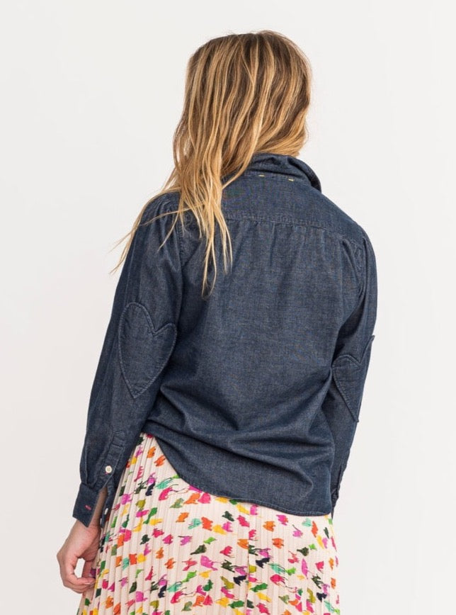 Kerri Rosenthal Pia Puff Sleeve Shirt