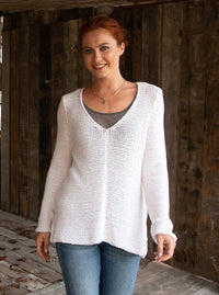 Woodenships Maui V Neck Spring Knit - Size S/M Available