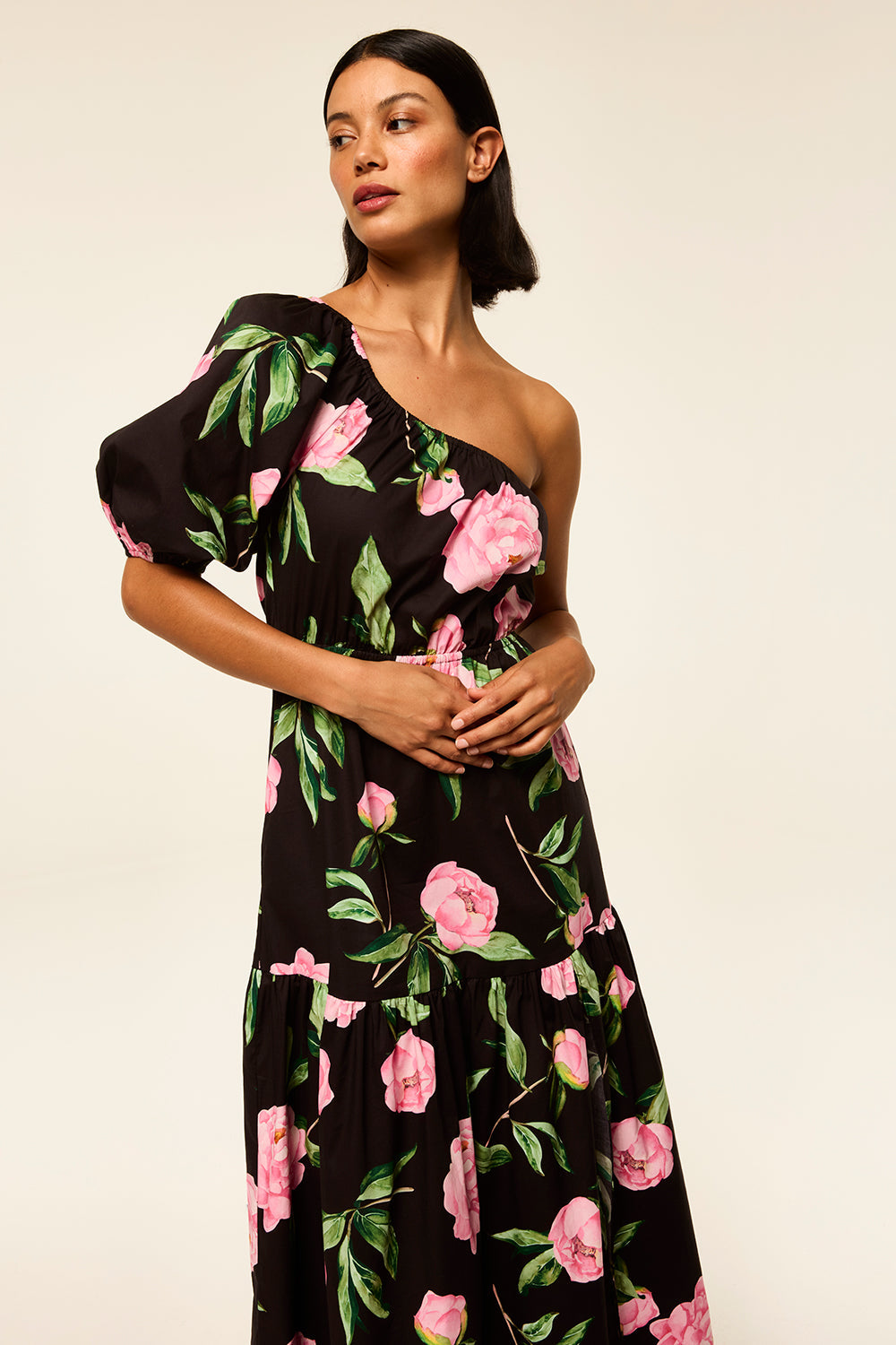 Misa Eve One Shoulder Dress