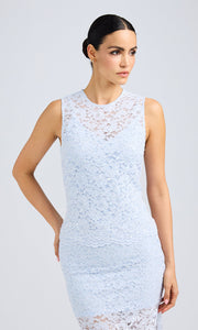 Generation Love Henrietta Sequin Lace Top