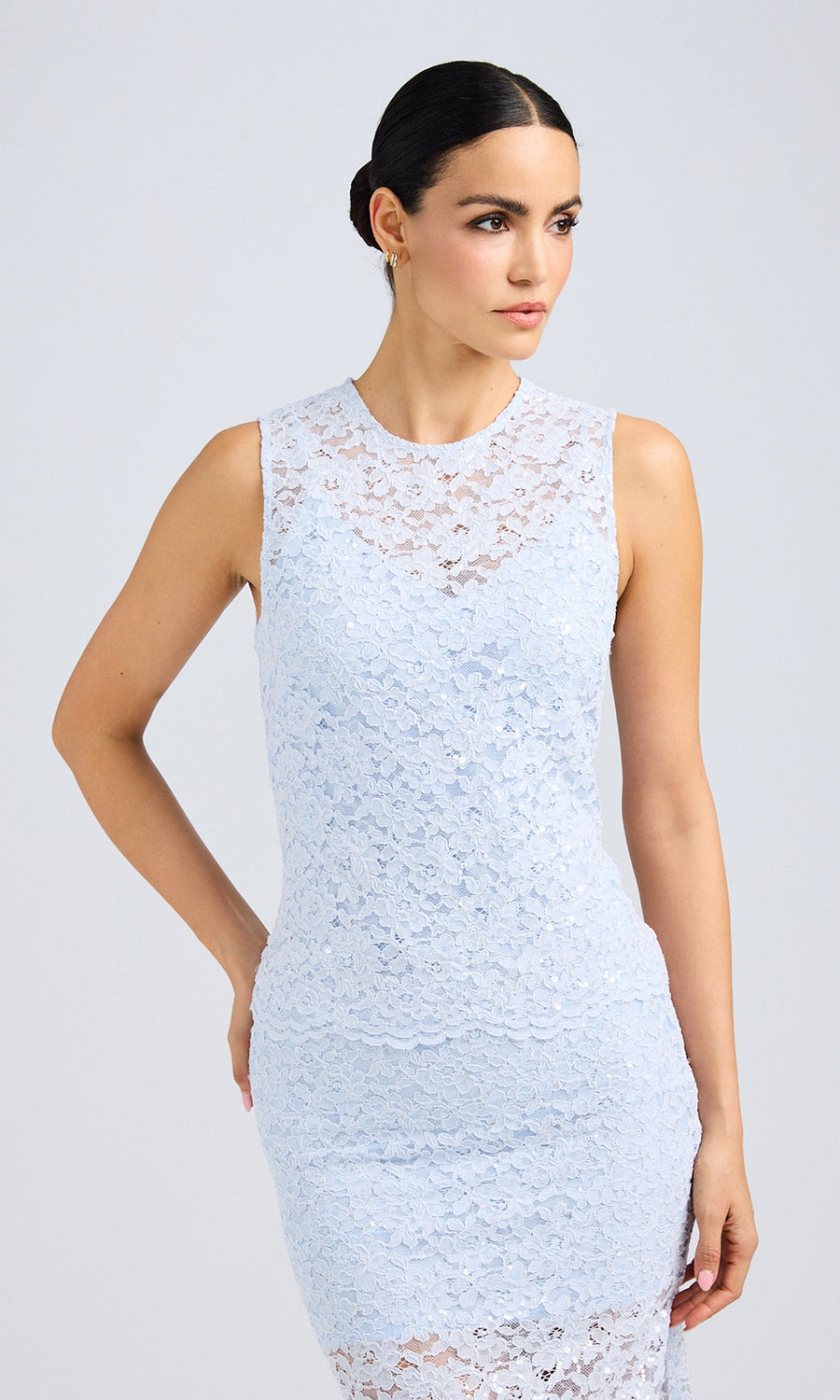 Generation Love Henrietta Sequin Lace Top