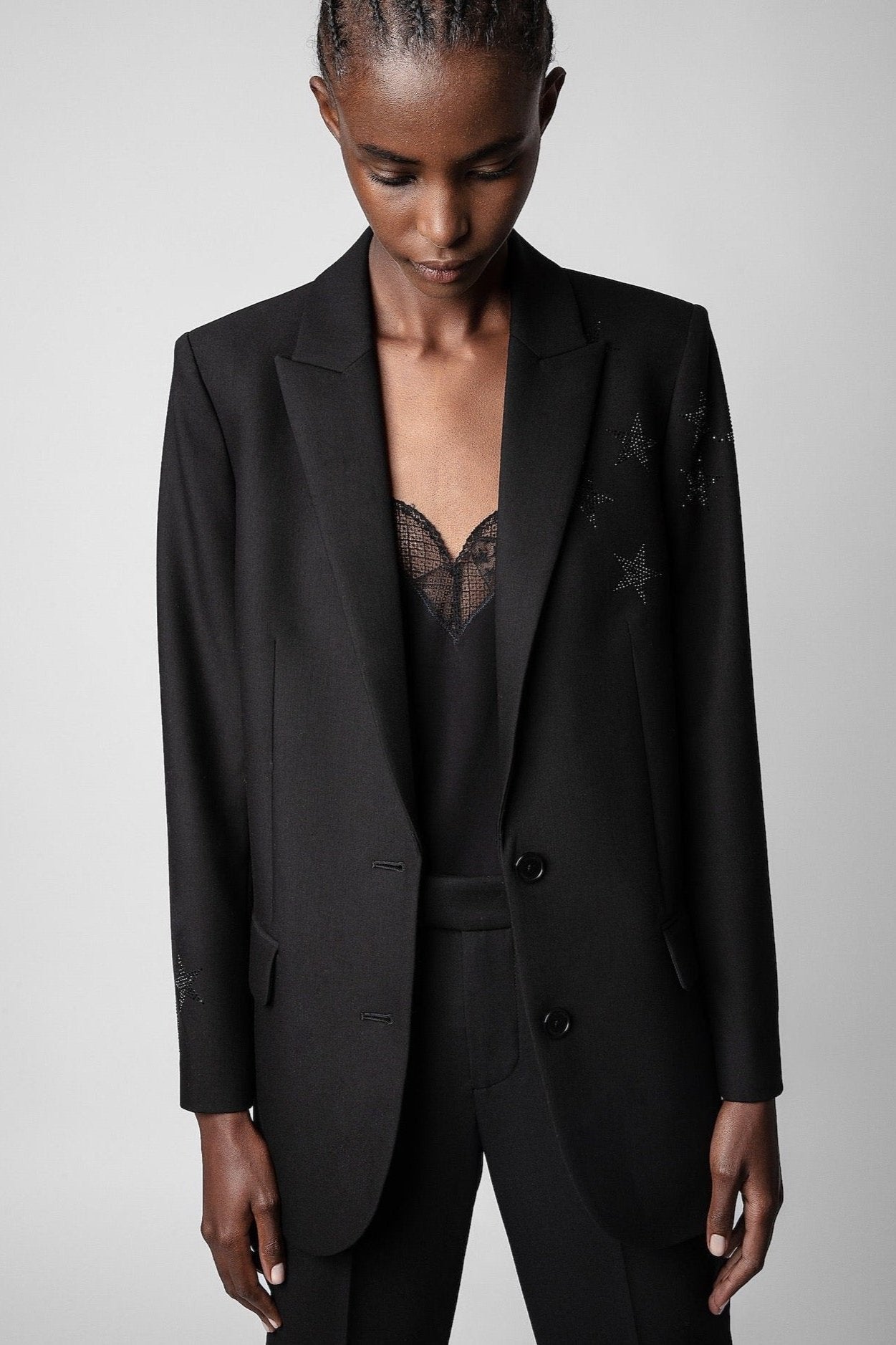 Zadig & Voltaire Viva Strass Star Blazer