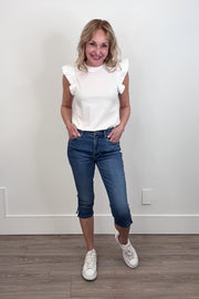 MOTHER The Stunner Zip Bunny Snip in Connect the Dots