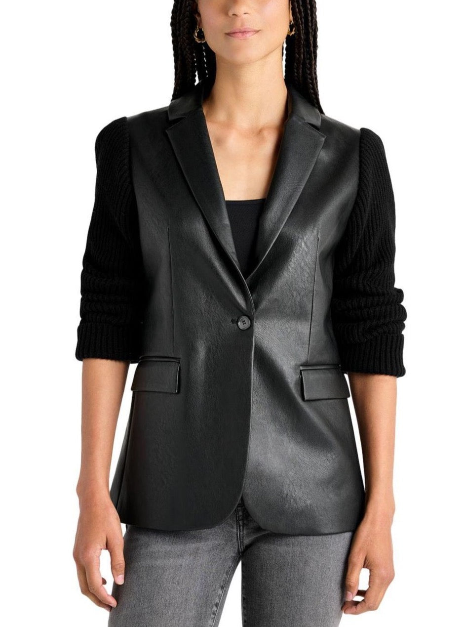Splendid Adina Leather Mix Jacket