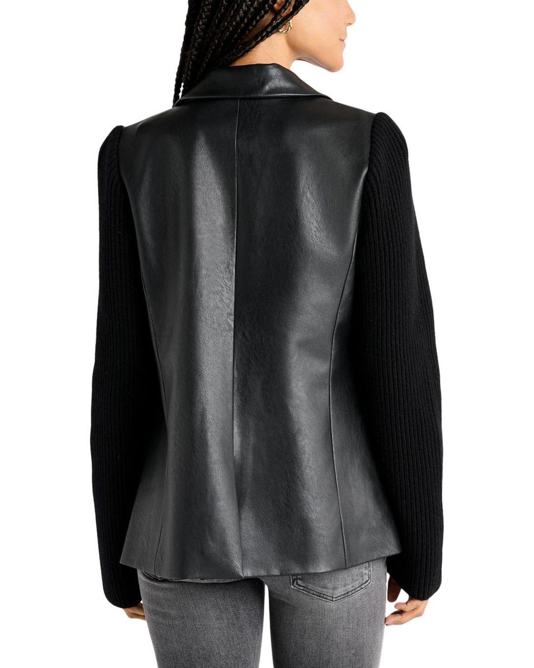 Splendid Adina Leather Mix Jacket