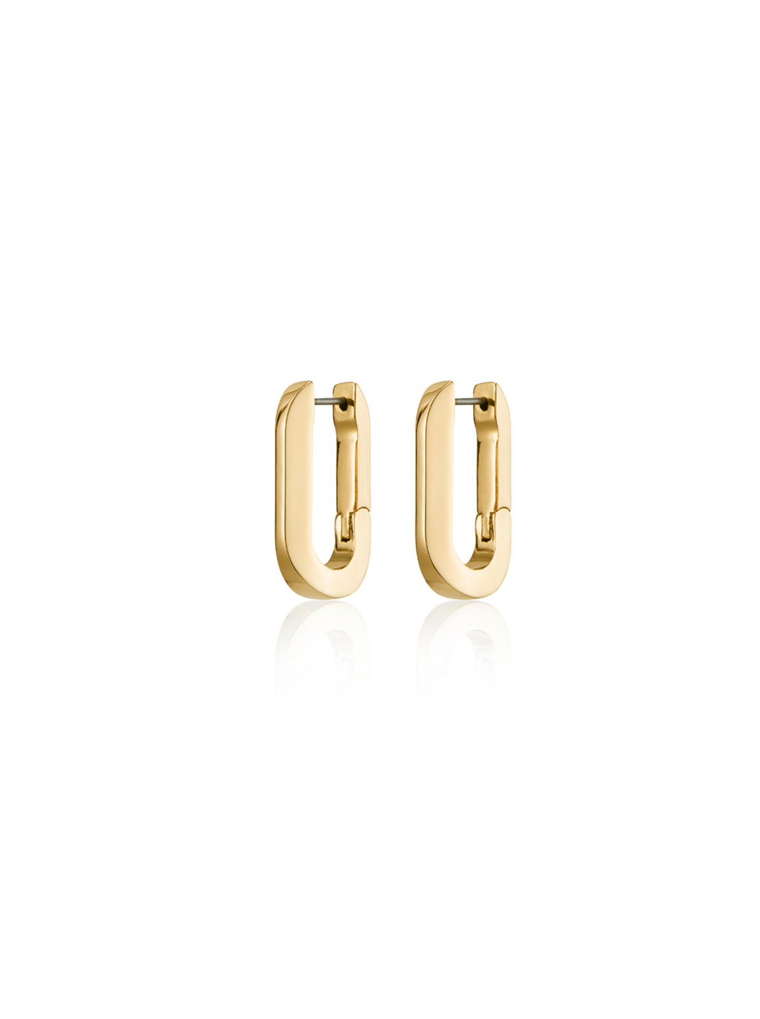 Jenny Bird U-Link Earrings in Gold