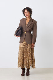 Suncoo DWEN Classic Relaxed Blazer – European Chic with Timeless Versatility