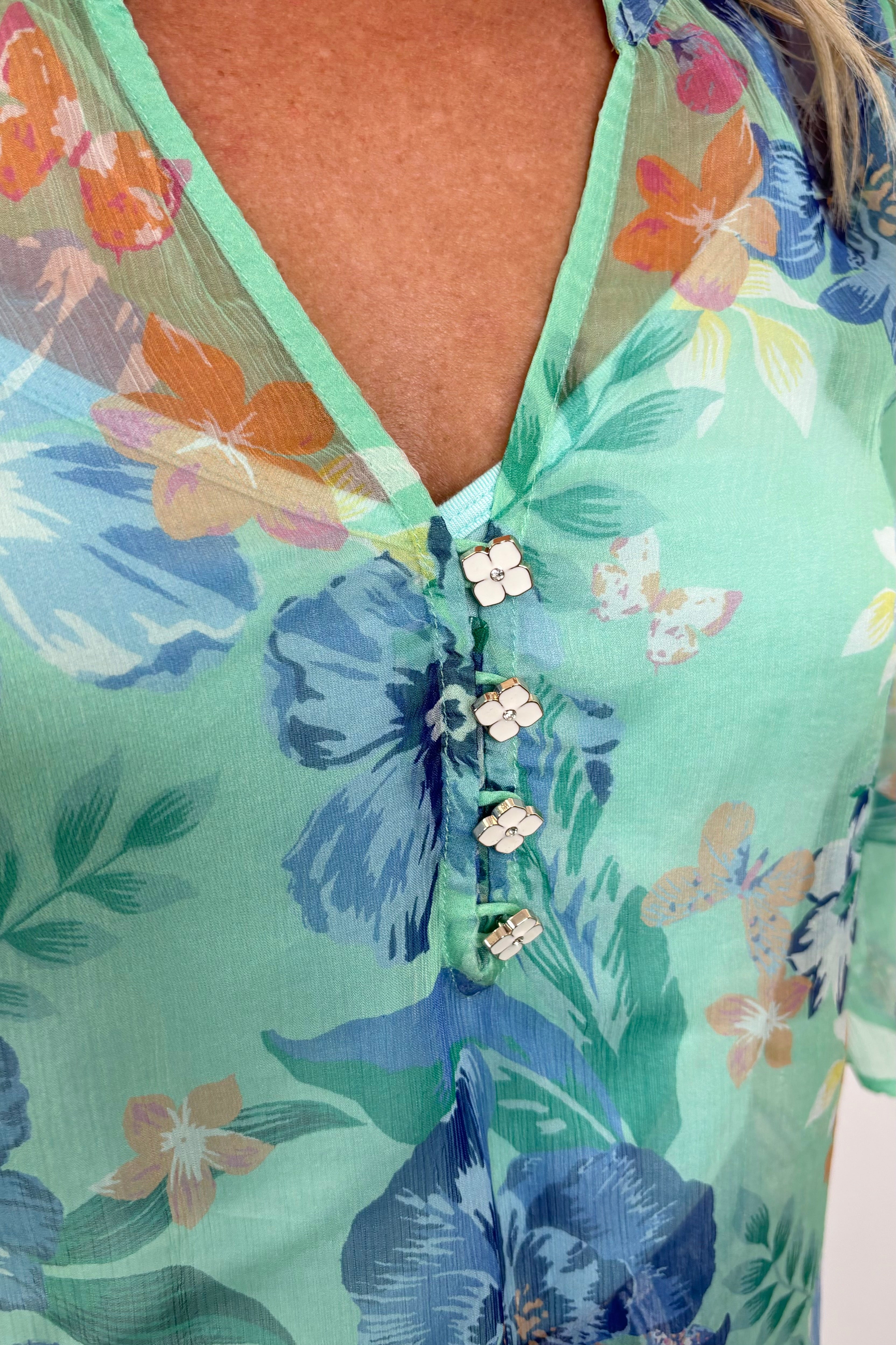 Hale Bob Naomi Silk Blouse