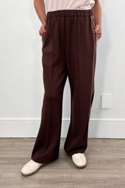 Frnch Wide Leg Pant w/ Pink Side Stripe