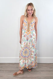Hale Bob Rivka Chiffon Maxi Dress