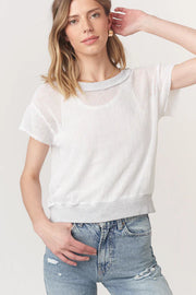 Project Social T Behati Mesh Textured Tee