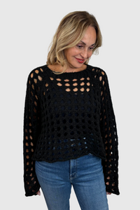 Astrid Dolly Open Knit Sweater