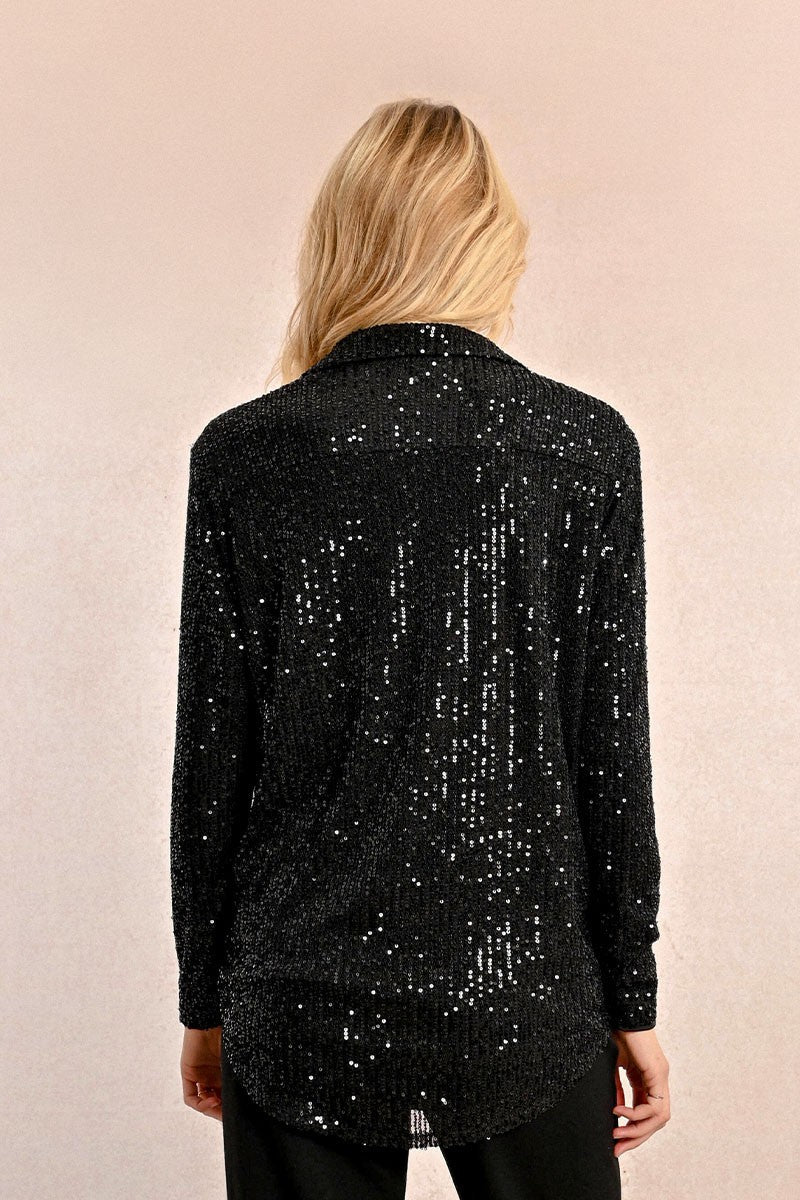 Molly Bracken Sequin Shirt