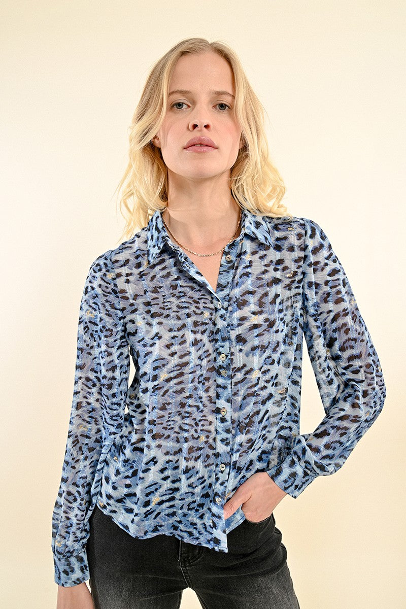 Molly Bracken Animal Printed Shirt