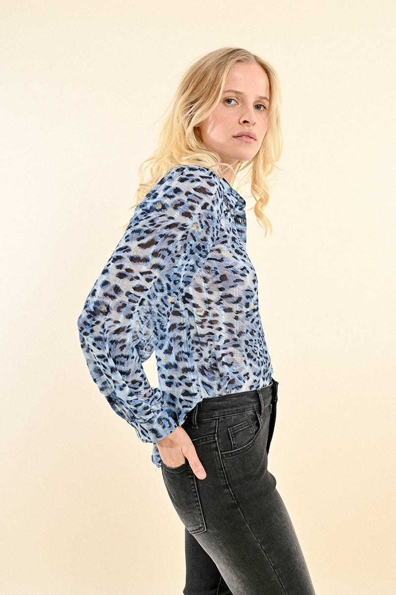 Molly Bracken Animal Printed Shirt