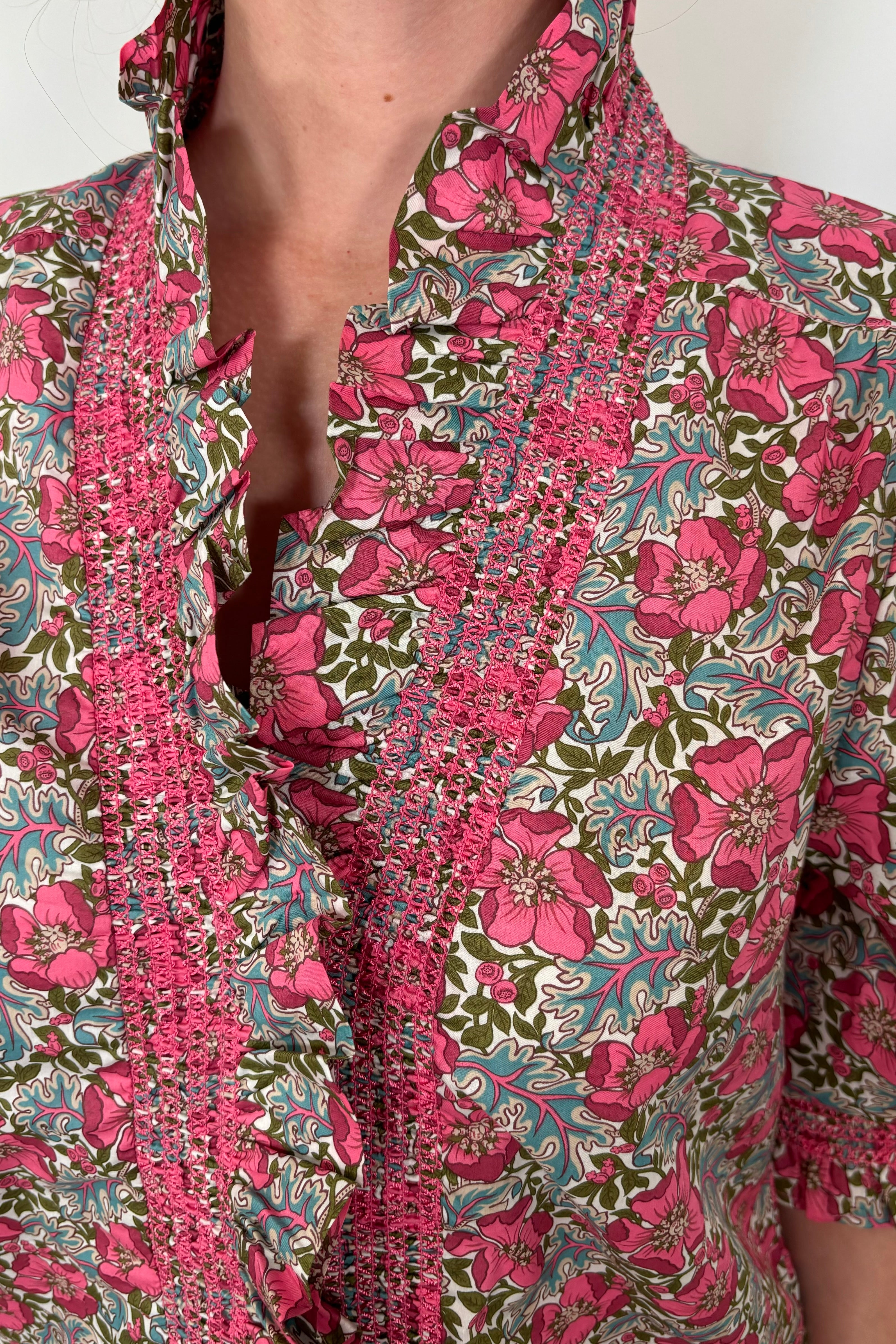 Zuri Liberty Print Top by Love the Label – Iconic Style with a Socialite’s Touch