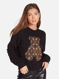 Lauren Moshi Designer Bear Sweatshirt