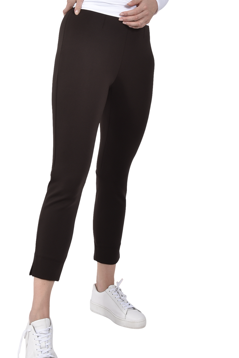 Seductive Sabrina Techno Cotton Pant in Tabac