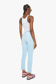 Mother The Mid Rise Dazzler Crop Fray