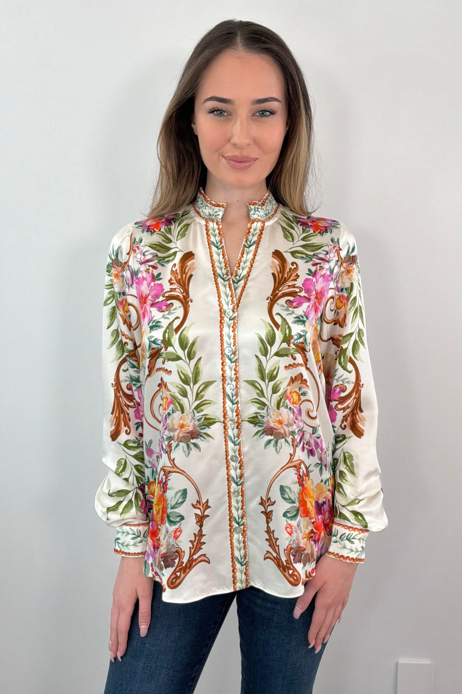 Hale Bob Regency Printed Blouse