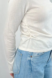 Colorush Coastline Off Shoulder Knit Top