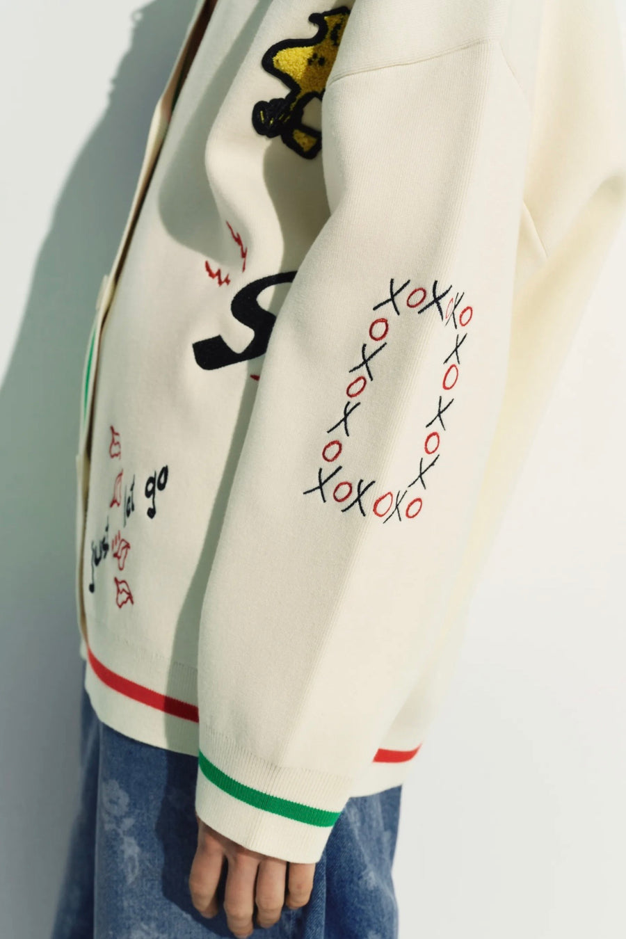 Essential Antwerp Snoopy Oversized Cardigan