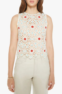 MOTHER The Daisy Shell Top