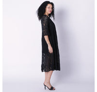 Astrid Almost Famous Maxi Dress in Black