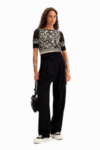 Desigual Fluer Lacroix Light Weight Knit Sweater