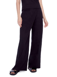 I Love Tyler Madison Darcy Linen Pant in Black