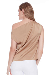 I love Tyler Madison Lily Off the Shoulder Top in Champagne