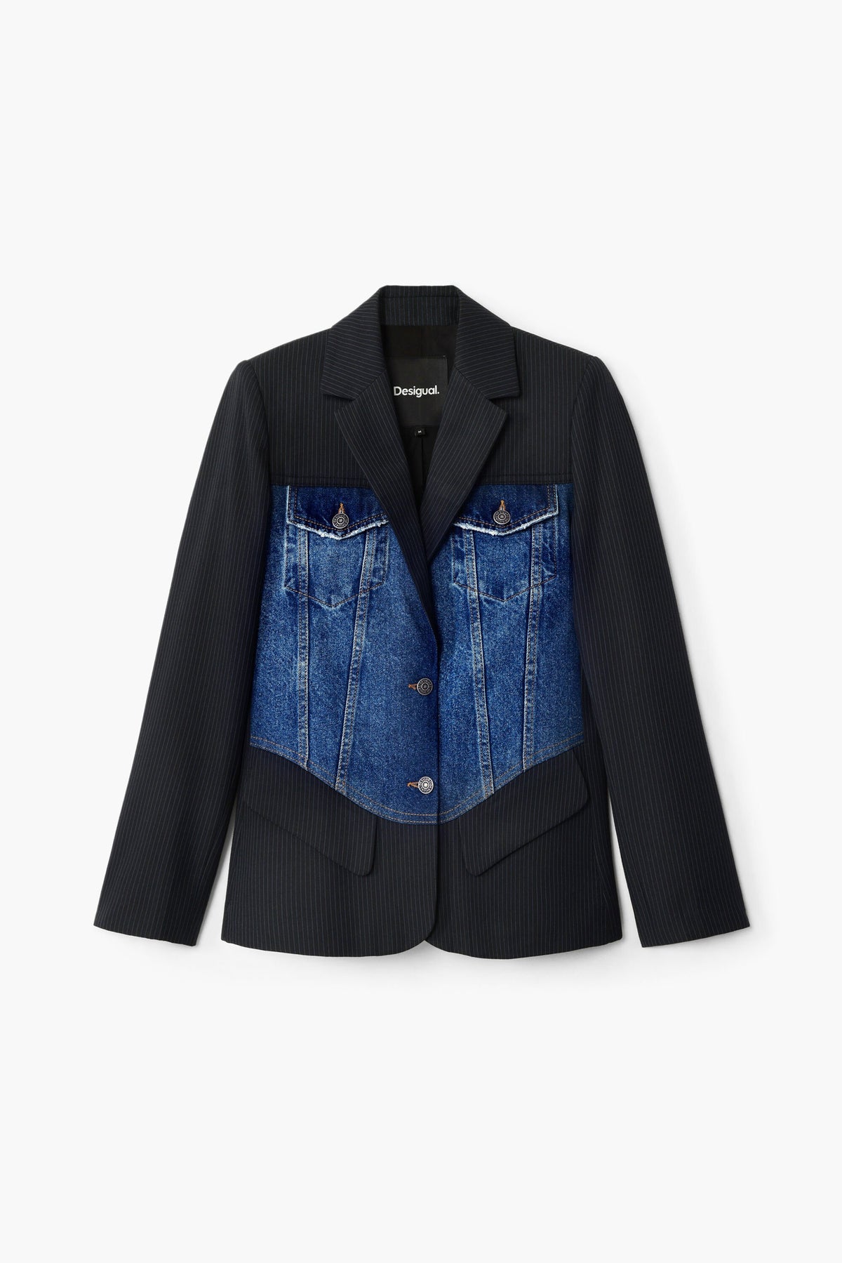 Desigual Denim Corset Blazer