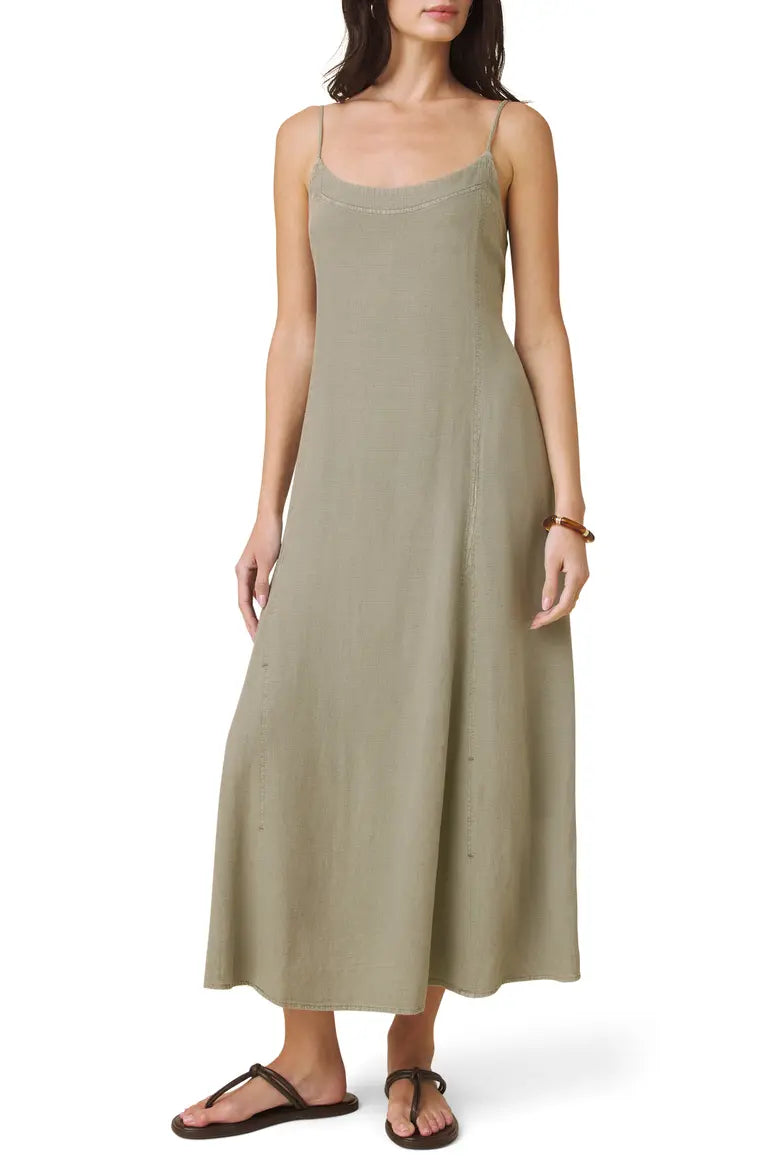 light green maxi dress tank top strap 