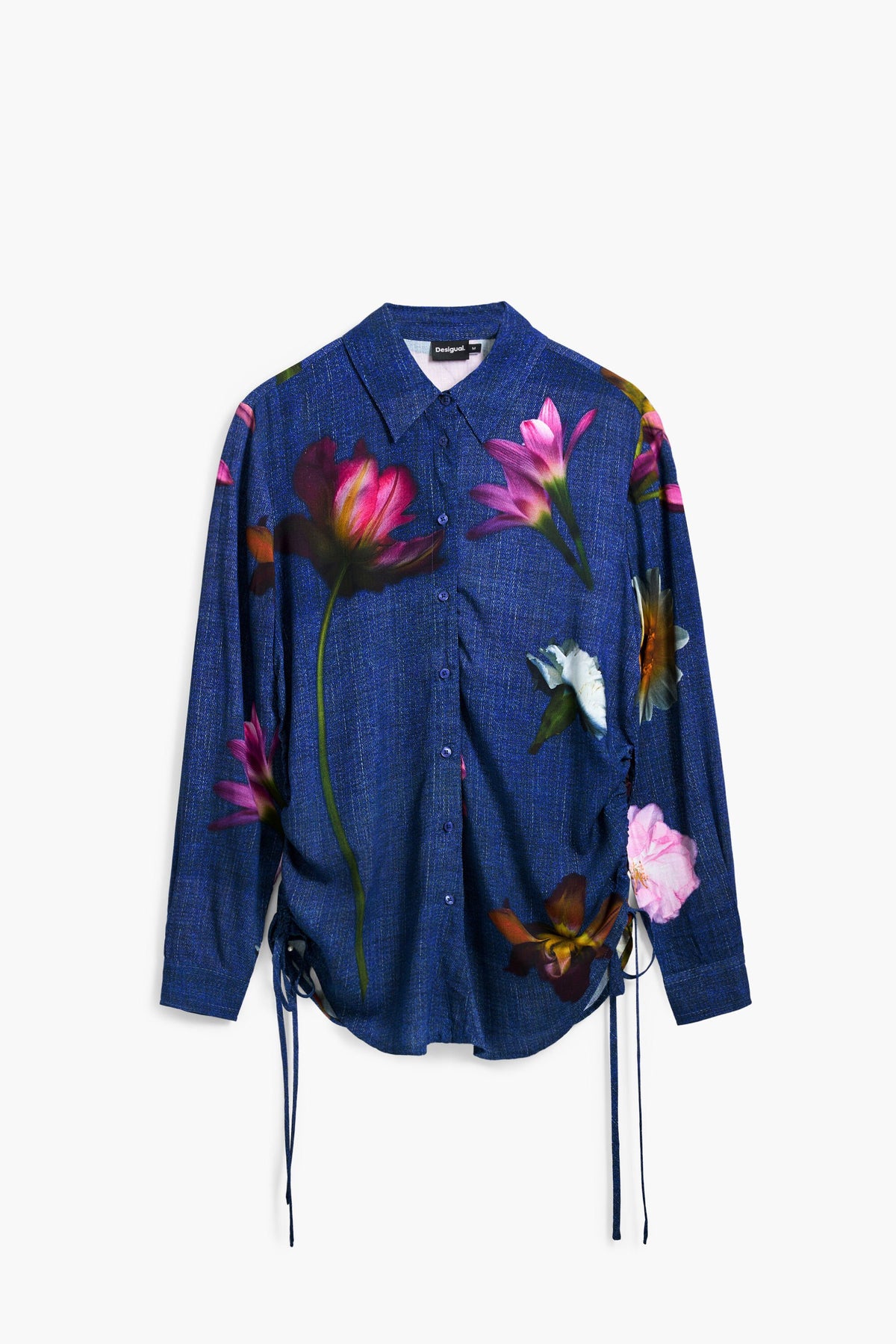 Desigual Apolo Ruched Button-up Shirt