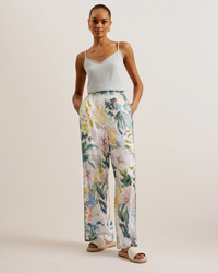 Ted Baker Sarca Printed Wide Leg Trouser